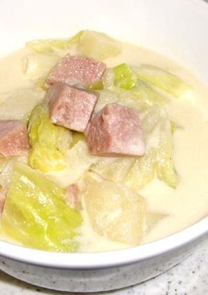 キャベツたっぷり豆乳スープ♪-レシピのメイン写真