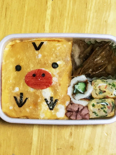 キャラ弁キイロイトリ-レシピのメイン写真