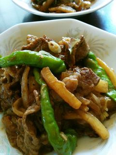 牛肉と大根としし唐のオイスターソース炒め-レシピのメイン写真