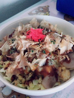 お好み焼き豚玉チャーハン-レシピのメイン写真