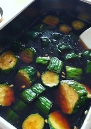 胡瓜の甘酢醤油漬-レシピのメイン写真