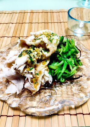 簡単！ささめきゅうりと豚しゃぶサラダ-レシピのメイン写真