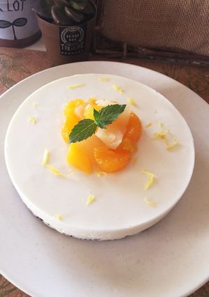 生クリームなしdeさっぱりレアチーズ-レシピのメイン写真