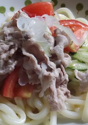 冷やしうどん-レシピのメイン写真