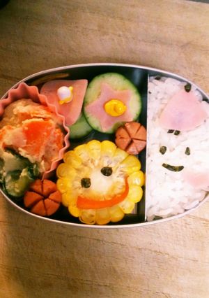 こびとのお弁当 ニコニコ笑顔-レシピのメイン写真