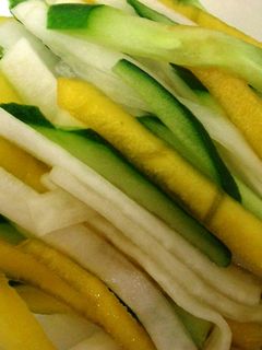 即席!柿の漬けサラダ-レシピのメイン写真