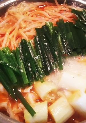 ガッツリ豚肉のキムチ鍋！-レシピのメイン写真