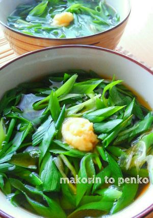 ネギ大量消費＊たっぷり山盛りネギうどん-レシピのメイン写真