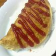 お腹満足☆ご飯の上におかずオムレット