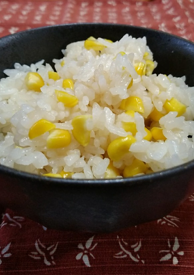 簡単　子供が喜ぶ　旬のとうもろこしご飯-レシピのメイン写真