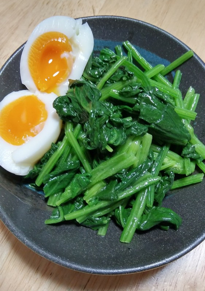 超簡単ほうれん草の和え物-レシピのメイン写真