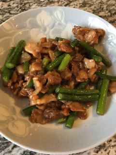 豚肉とニンニクの芽のスタミナ炒め-レシピのメイン写真