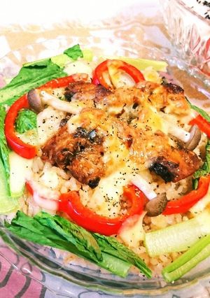 【缶詰１個で】鯖味噌チーズご飯【激うま】-レシピのメイン写真