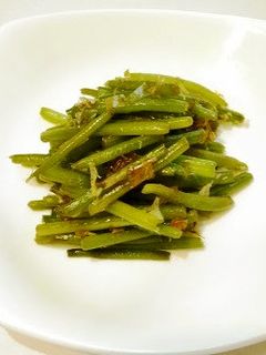 芋づるの炒め煮-レシピのメイン写真