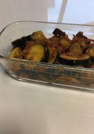 ご飯がすすむ！夏野菜の味噌炒め-レシピのメイン写真