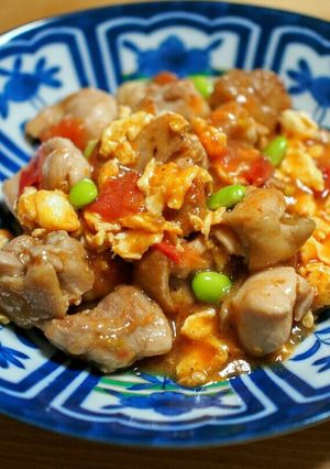 鶏肉の西紅柿炒蛋-レシピのメイン写真