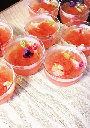 しゅわしゅわ☆シャンパンゼリー-レシピのメイン写真