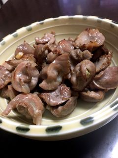 砂肝のガーリック炒め おつまみ-レシピのメイン写真