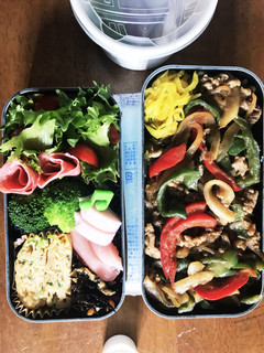 焼肉丼のお弁当-レシピのメイン写真