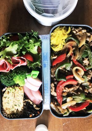 焼肉丼のお弁当-レシピのメイン写真