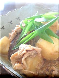 *里芋と豚肉のこっくり味噌煮*-レシピのメイン写真