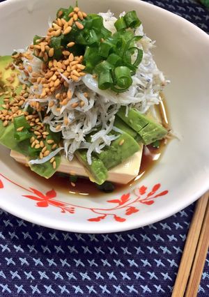 ★切るだけ★アボカドしらす豆腐-レシピのメイン写真