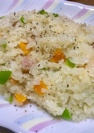 俺流！炊飯器で簡単…ソーセージピラフ-レシピのメイン写真