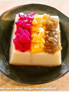 涼拌黑木耳鮮果豆腐.柯媽媽の植物燕窩-レシピのメイン写真