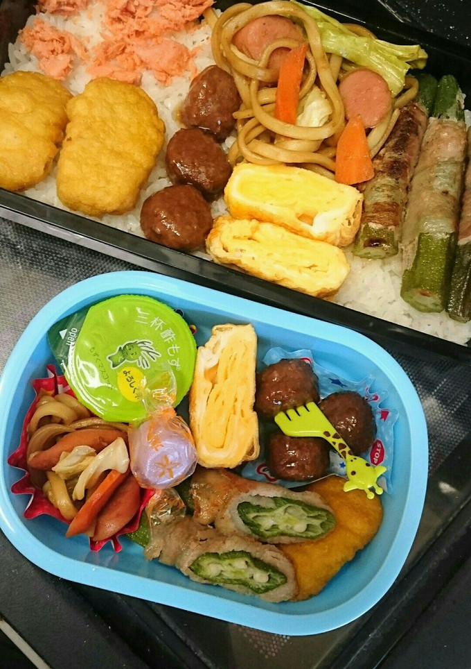 今日も旦那弁、幼稚園弁0720-レシピのメイン写真