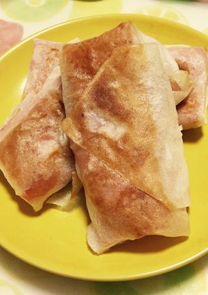 簡単☆巻き焼きBLC おやつorおつまみ-レシピのメイン写真
