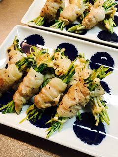 豆苗とえのきの豚バラ巻-レシピのメイン写真