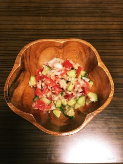 野菜たっぷりツナとシーフードのマリネ by ☆ずぼらエプロン