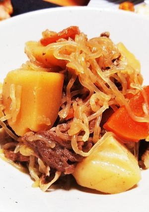 めんつゆで作る！超簡単激うま肉じゃが♡-レシピのメイン写真