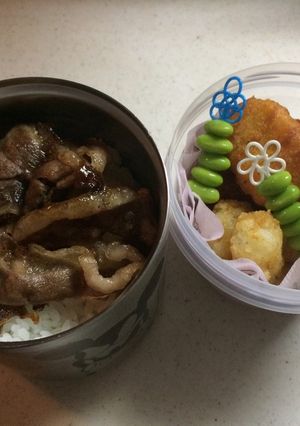 中学生お弁当(2017.7.23)-レシピのメイン写真