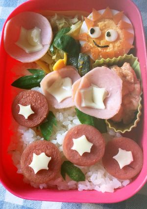 キャラ弁☆朝顔-レシピのメイン写真