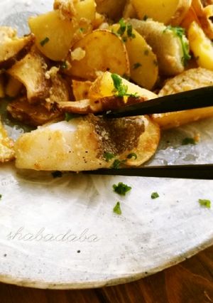 切り身で簡単♪鱈と新じゃがのマヨ炒め-レシピのメイン写真