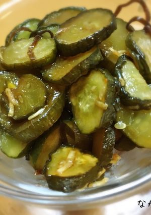 夏の定番！胡瓜の佃煮-レシピのメイン写真