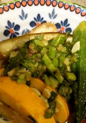 黄色いズッキーニの煮びたし-レシピのメイン写真