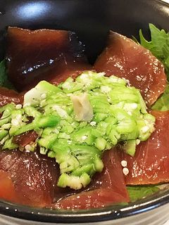 メバチマグロの漬け丼-レシピのメイン写真