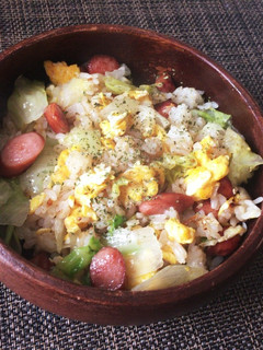 ウインナーと卵のバター醤油チャーハン-レシピのメイン写真