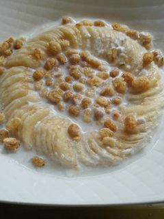 バナナとフルグラの牛乳ヨーグルト盛り-レシピのメイン写真