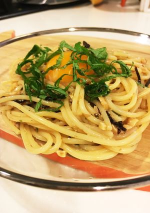 家にあるもので☆冷たい納豆パスタ☆-レシピのメイン写真