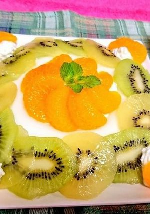 【簡単】キウイのミルクババロア【濃厚】-レシピのメイン写真