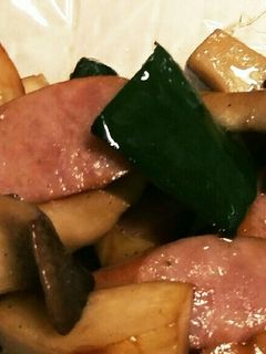 お弁当に最適!エリンギバター醤油炒め-レシピのメイン写真