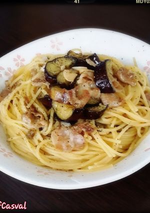 レモンで仕上げる♪茄子と豚の和風パスタ-レシピのメイン写真
