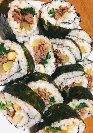 韓国海苔巻き☆キンパ-レシピのメイン写真