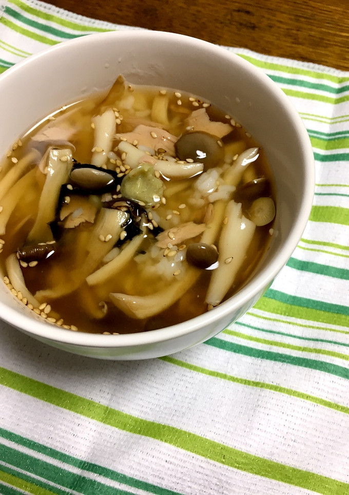 旨っ！！簡単！！きのこ汁の丼！！-レシピのメイン写真