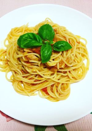 ツナとフレッシュトマトのパスタ-レシピのメイン写真