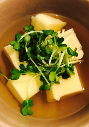 シンプル美味しい卵豆腐のお吸い物-レシピのメイン写真