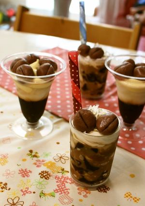 コーヒーミルクラッシュゼリー白玉-レシピのメイン写真